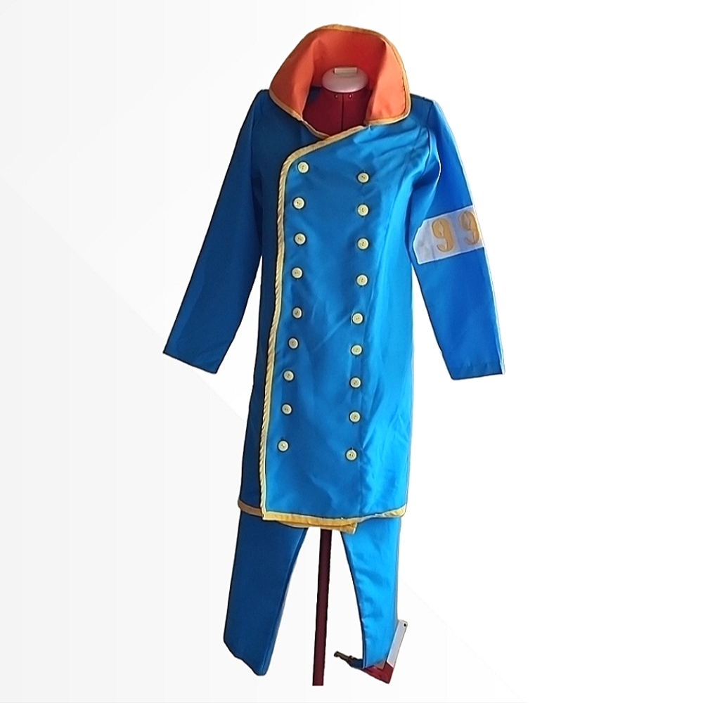 CUSTOM GALAXY EXPRESS 999 CONDUCTOR PANT & JACKET COSPLAY COSTUME!!